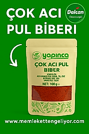 Yapınca Çok Acı Pul Biber 100 Gr