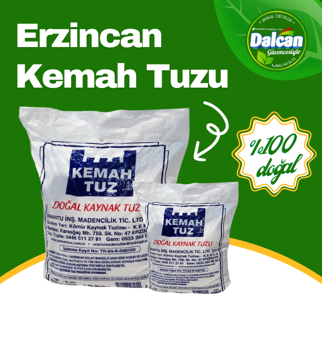 Hakiki Erzincan Kemah Tuzu Faydaları: Doğal Kaya Tuzu Mucizesi